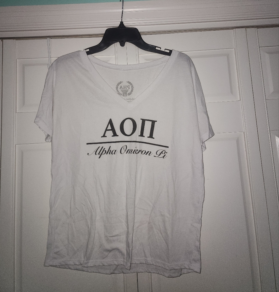 Alpha Omicron Pi shirt